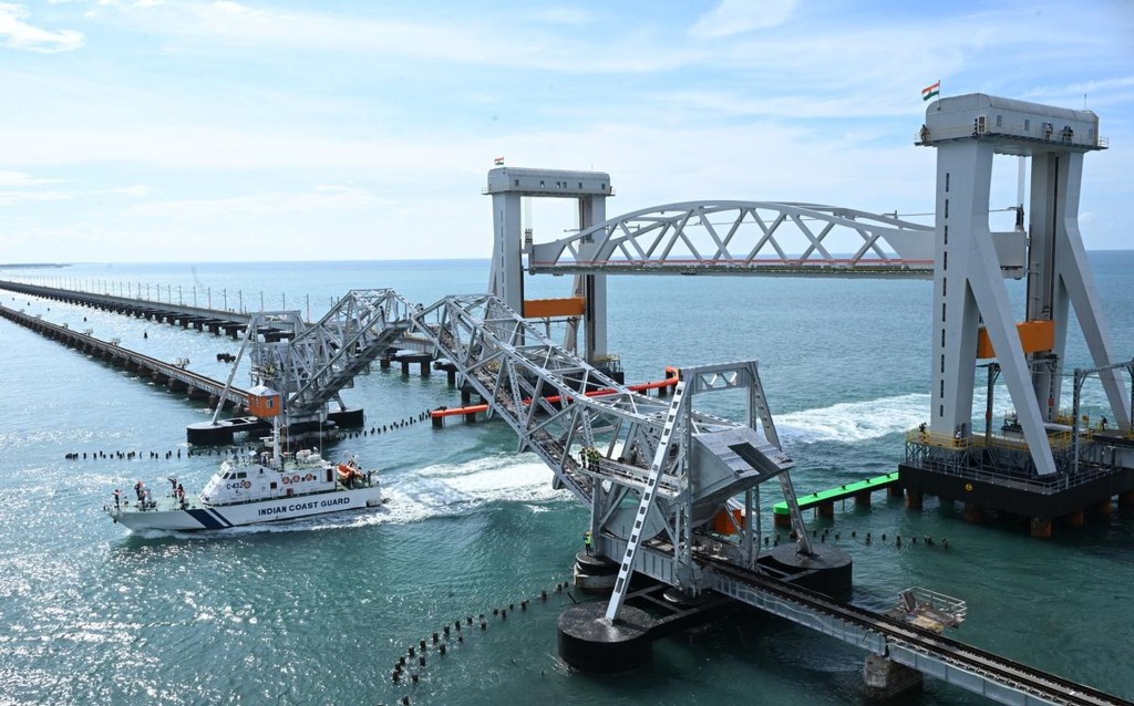 Pamban Lift Sea Bridge