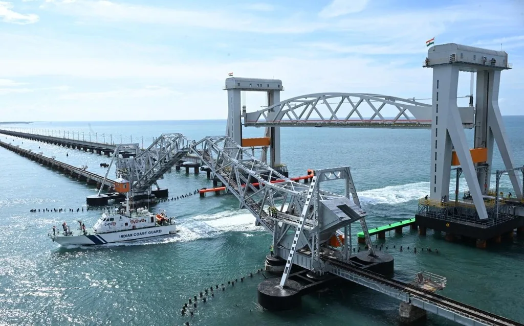 Pamban Lift Sea Bridge